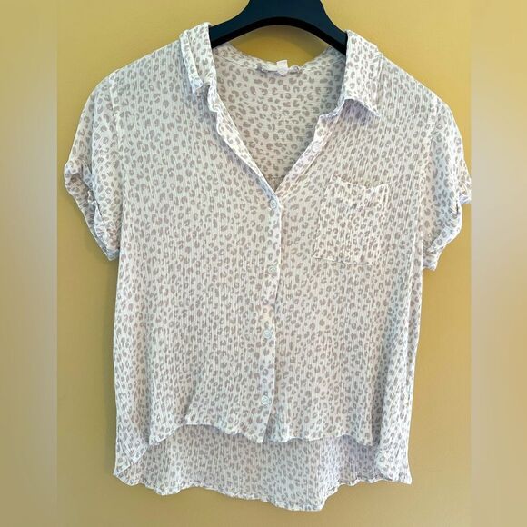 Hippie Rose Linen top size XL - Picture 1 of 6